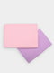 Комплект постільної білизни рожевий з фіолетовим полуторка | 6487789 | фото 2