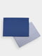 Комплект постільної білизни синій із сірим полуторка | 6487800 | фото 2