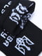 Носки черные с рисунком | 6487870 | фото 3