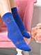 Шкарпетки синього кольору з візерунком | 6487894 | фото 2