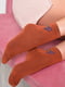 Шкарпетки цегляного кольору з малюнком | 6487906 | фото 2