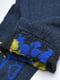 Шкарпетки темно-синього кольору з гербом | 6487960 | фото 3