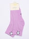 Шкарпетки рожеві з малюнком | 6488036