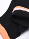 Носки черные с оранжевой резинкой | 6488070 | фото 3