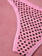 Трусы-стринги розового цвета в горох | 6488391 | фото 3