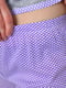 Піжама шорти+майка сіро-фіолетового кольору | 6488729 | фото 4