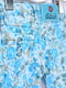 Штаны голубого цвета с цветочным принтом | 6489163 | фото 4