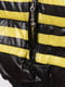 Куртка черно-желтая в полоску | 6489262 | фото 4