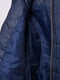 Куртка синяя с вязаными вставками | 6489287 | фото 4