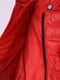 Куртка красная с рисунком на рукаве | 6489322 | фото 3