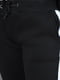 Штани на флісі чорного кольору | 6489743 | фото 4