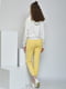 Штани жовтого кольору | 6489764 | фото 3
