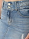 Юбка джинсовая голубого цвета | 6491187 | фото 4