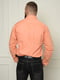Рубашка оранжевая однотонная | 6491319 | фото 3