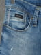Бриджі сині джинсові | 6491515 | фото 3