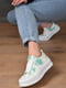 Кросівки біло-зелені | 6491824