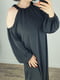 Платье черное с открытыми плечами | 6492515 | фото 3