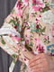 Сукня бежева з квітковим принтом | 6492531 | фото 4