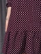 Сукня фіолетова в принт | 6492539 | фото 4