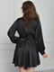 Платье атласное черное | 6492551 | фото 3