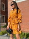 Сукня помаранчева в принт | 6492592 | фото 2