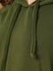 Сукня кольору хакі на флісі | 6492701 | фото 4