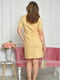 Платье-рубашка желтое | 6492720 | фото 3