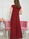 Платье вечернее женское бордового цвета | 6492724 | фото 3