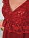 Платье вечернее женское бордового цвета | 6492724 | фото 4