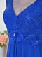 Сукня вечірня жіноча синього кольору | 6492725 | фото 4