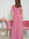 Сукня вечірня жіноча рожевого кольору | 6492727 | фото 3