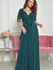 Платье вечернее женское зеленого цвета | 6492733 | фото 2