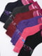 Шкарпетки рожеві з принтом | 6492745 | фото 3