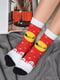 Шкарпетки новорічні червоні | 6492746 | фото 2