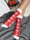 Носки новогодние красные | 6492750 | фото 2