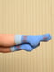 Шкарпетки блакитні з візерунком | 6492765 | фото 3