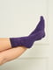 Носки махровые фиолетовые | 6492771 | фото 3