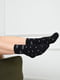 Шкарпетки махрові чорні з принтом | 6492775 | фото 2