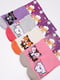 Шкарпетки фіолетові з принтом | 6492778 | фото 4