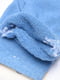 Носки махровые голубые с принтом | 6492796 | фото 2