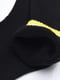 Носки черные с желтой резинкой | 6492808 | фото 3