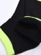 Носки черные с салатовой резинкой | 6492812 | фото 3