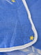Одеяло силиконовое евро синего цвета | 6492938 | фото 2