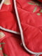 Ковдра силіконова євро зимова червона з принтом | 6492946 | фото 3