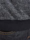 Свитер  темно-серый с принтом | 6492968 | фото 4