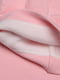 Шапка+шарф-хомут светло-розовая на 4-5 лет | 6493162 | фото 3