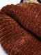 Шапка тепла коричневого кольору на 3-4 роки | 6493221 | фото 4