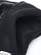 Перчатки из эко кожи на флисе черного цвета | 6493312 | фото 4