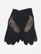 Перчатки текстильные на меху черные | 6493315 | фото 2