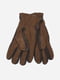 Перчатки на флисе коричневые | 6493318 | фото 2